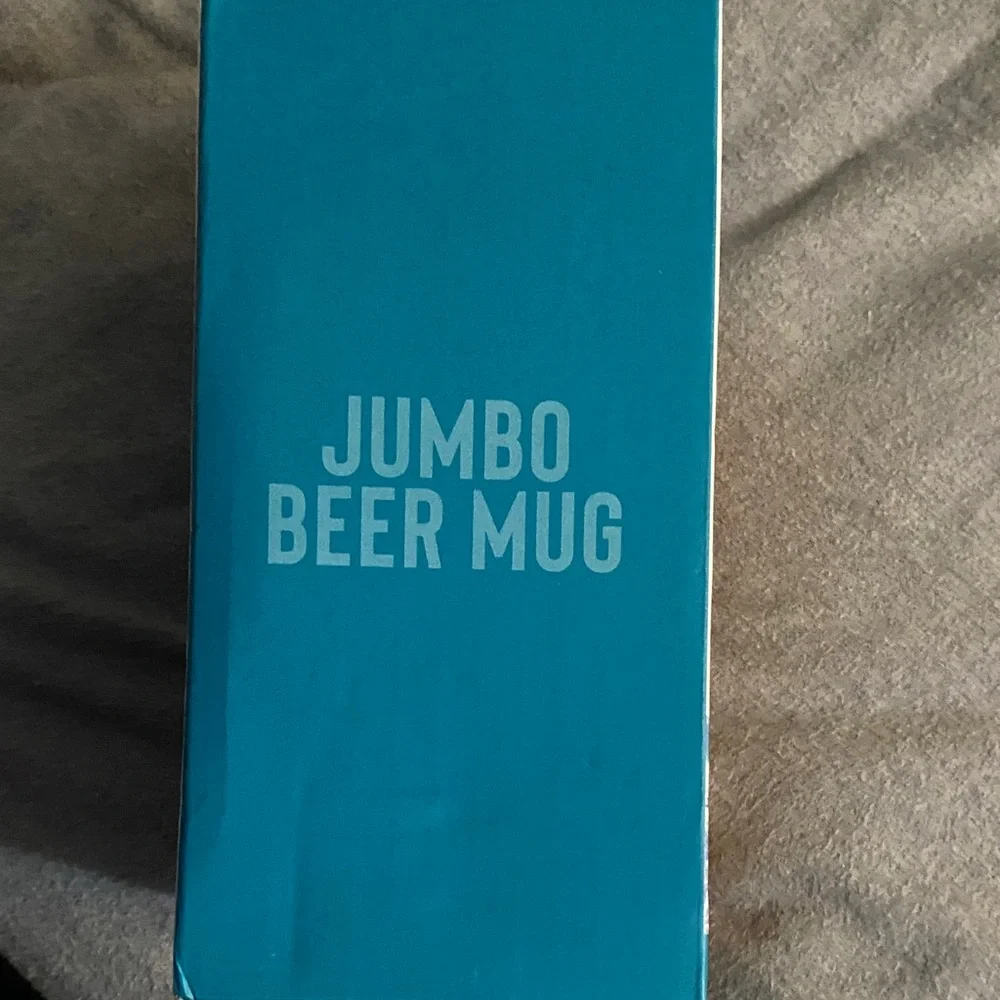 Berkshire Carnival Jumbo Beer Mug - Blue and Orange - Picture 2 of 3